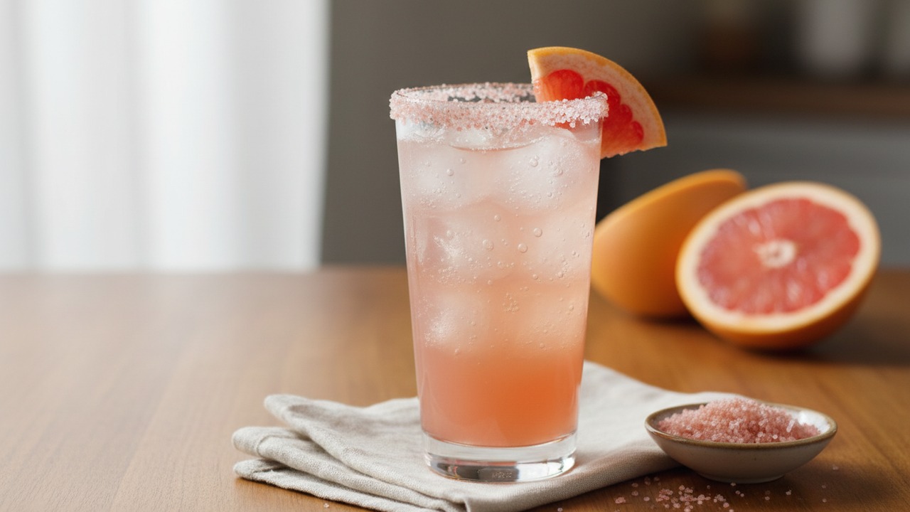 Low-Fat Paloma Highball