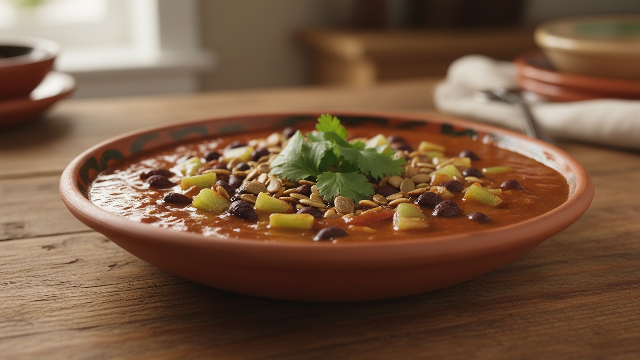 Nopal & Black Bean Prebiotic Stew
