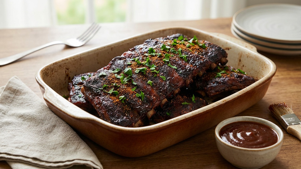 Oven Memphis Dry-Rub Ribs