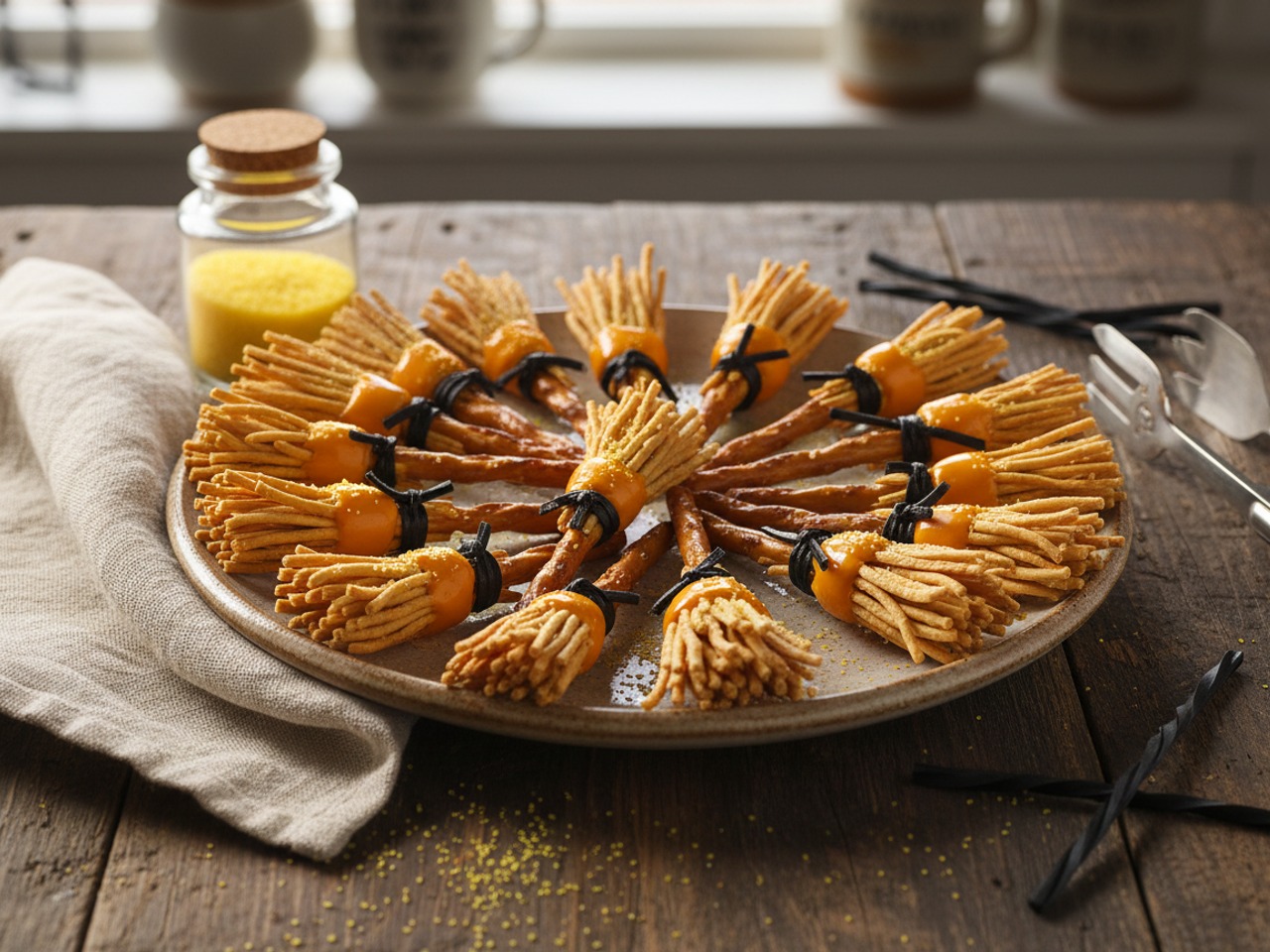 Pretzel Broomstick Snacks