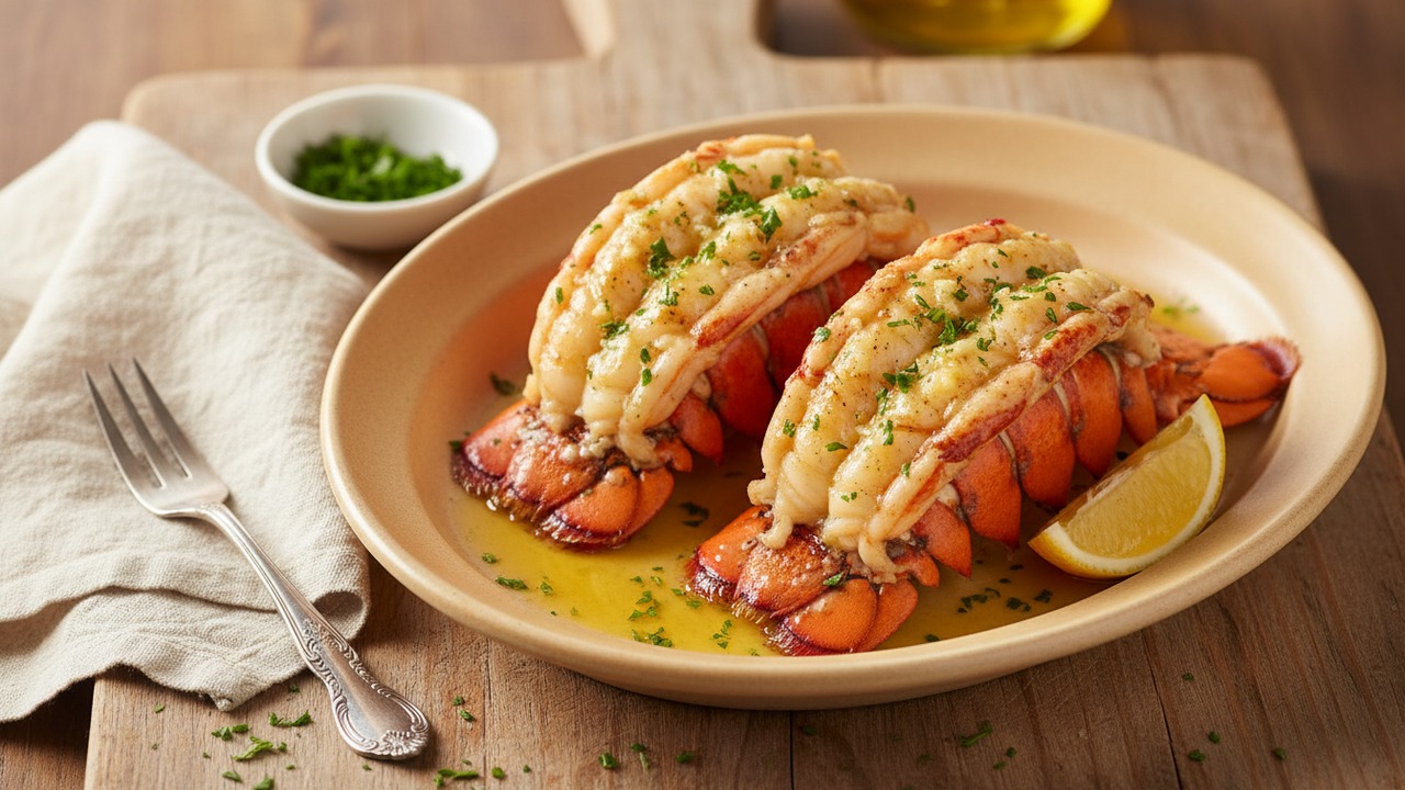 Spicy Smoked Lobster Tails
