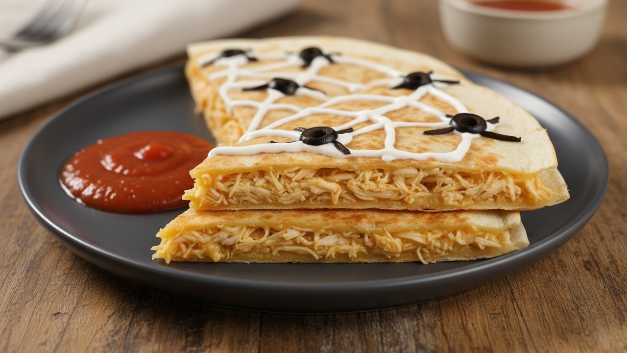 Spider Web Quesadillas