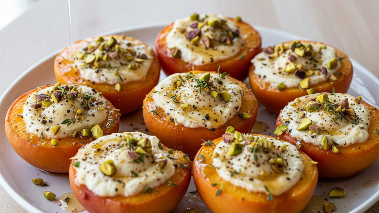 Stuffed Peaches